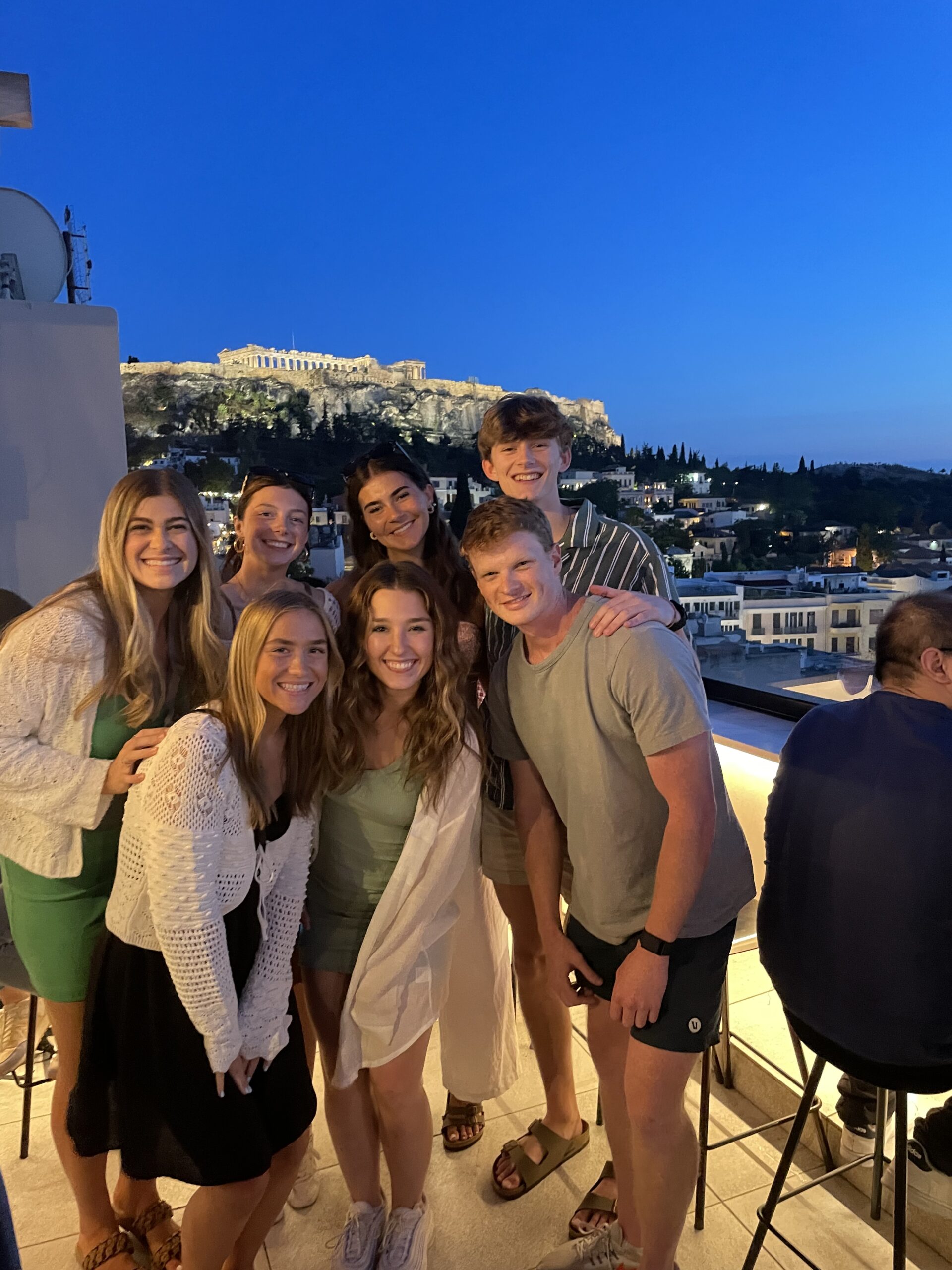 Dinner with a Beautiful view of the Acropolis