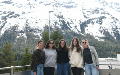 A Train Ride through the Alps