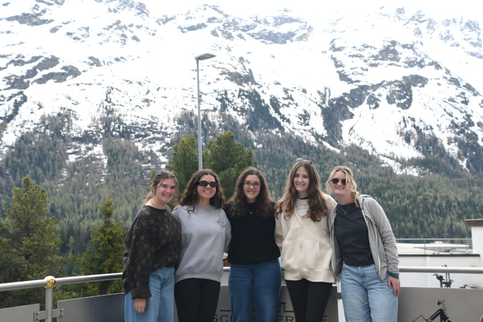 A Train Ride through the Alps