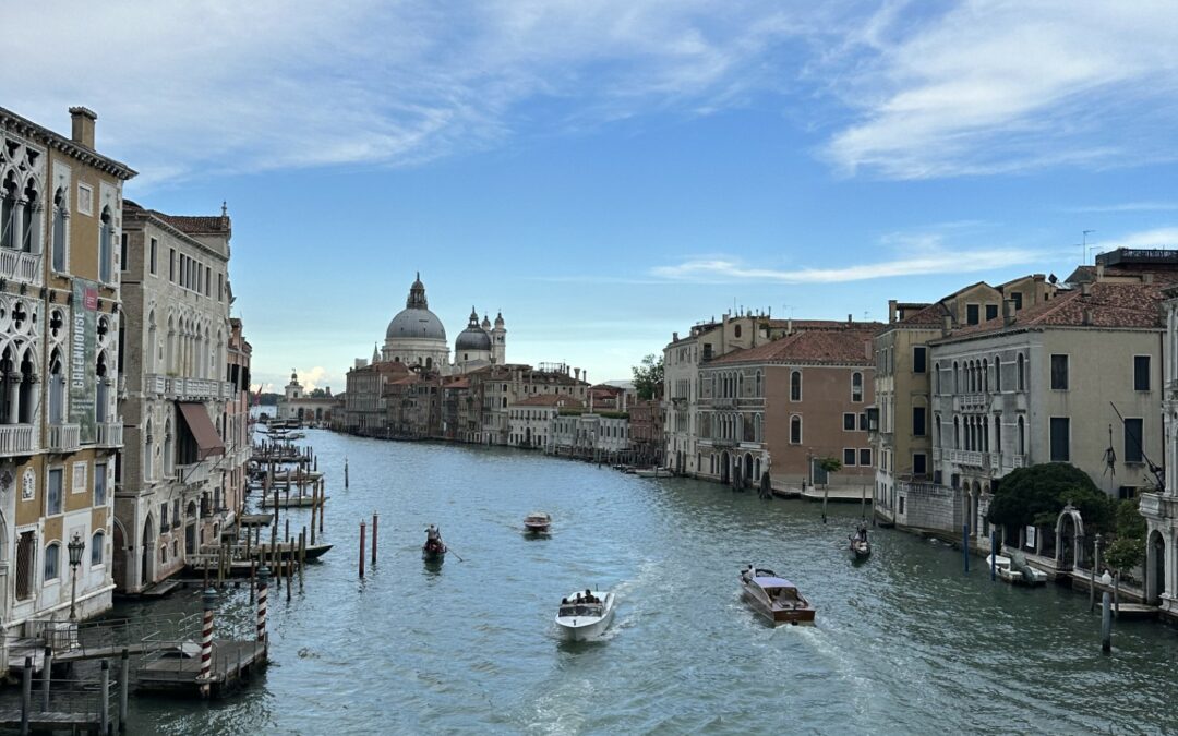 Arriving in Venice!